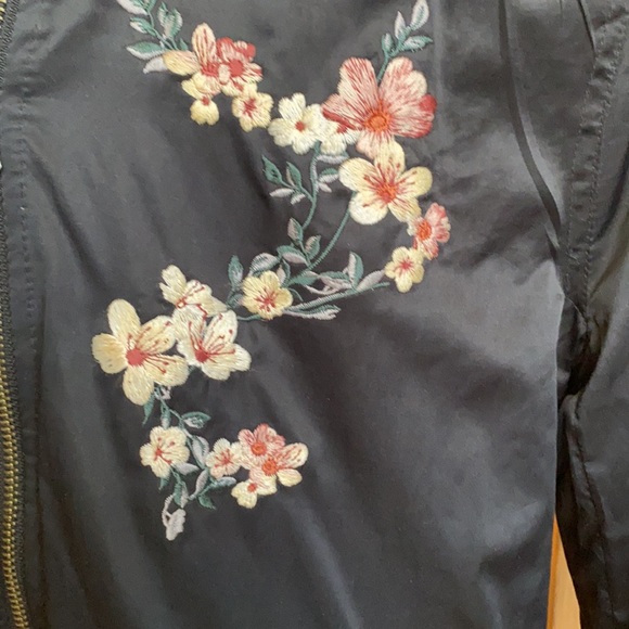 Embroidered Bomber Jacket - Picture 3 of 4